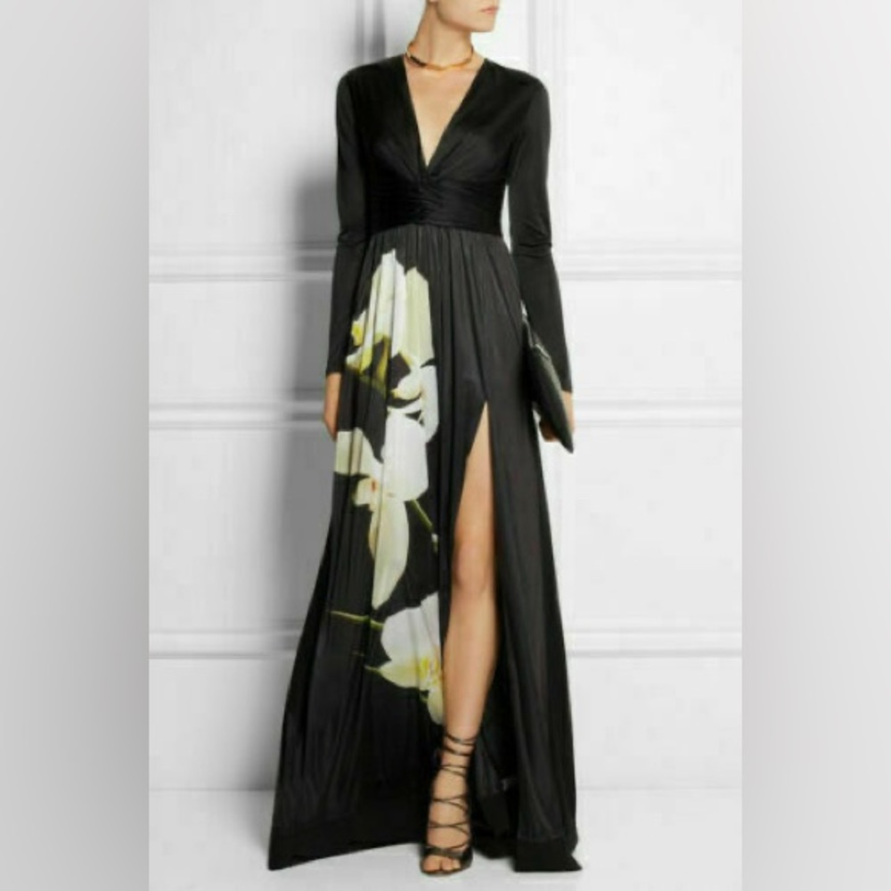Altuzarra for Target black dress with floral detail NBWT